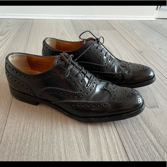 Church’s Burwood Polished Brogue Oxford Shoes - Picture 6 of 7